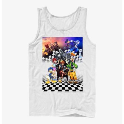 Disney Kingdom Hearts Group Checkers Tank