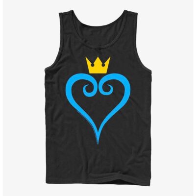 Disney Kingdom Hearts Heart And Crown Tank