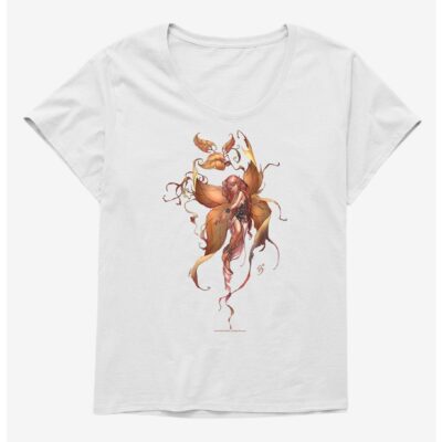 Fairies By Trick Autumn Fairy Girls T-Shirt Plus Size