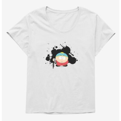 South Park Season Reference Cartman Spray Paint Girls T-Shirt Plus Size