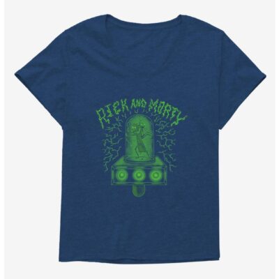 Rick And Morty Portal Gun T-Shirt Plus Size