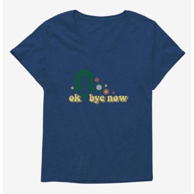 Daria Ok Bye Now Flowers Girls T-Shirt Plus Size