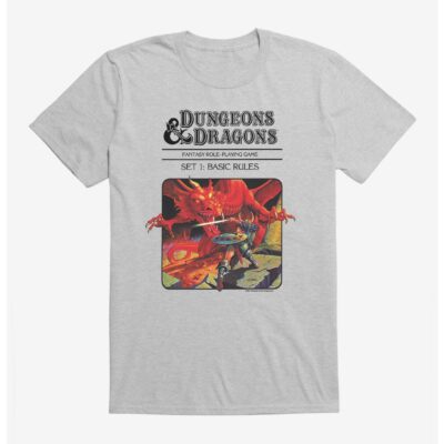 Dungeons & Dragons Vintage Dragon and the Knight T-Shirt