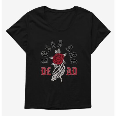 Roses Are Dead Girls T-Shirt Plus Size