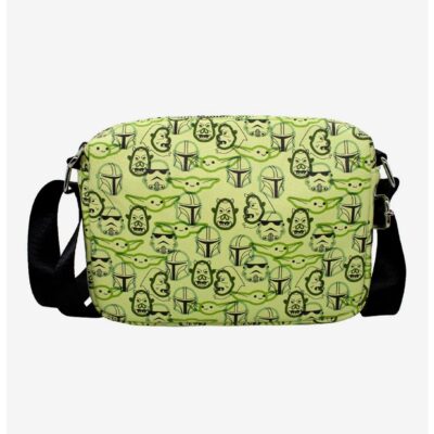 Star Wars The Mandalorian Characters Stacked Crossbody Bag