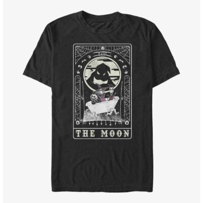 The Nightmare Before Christmas Oogie Boogie The Moon Tarot Extra Soft T-Shirt