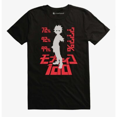 Mob Psycho Precent Black T Shirt