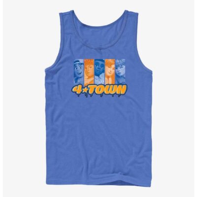 Disney Pixar Turning Red 4Town Drip Logo Tank