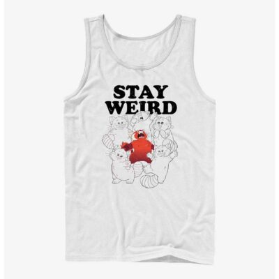 Disney Pixar Turning Red Stay Weird Tank