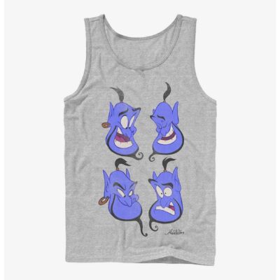 Disney Aladdin Genie Faces Tank