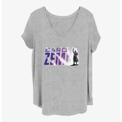 Marvel The Falcon and the Winter Soldier Baron Zemo Girls T-Shirt Plus Size