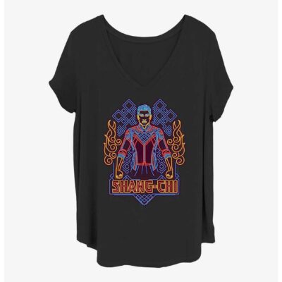 Marvel Shang-Chi and the Legend of the Ten Rings Neon Girls T-Shirt Plus Size