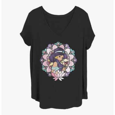 Disney Aladdin Glass Jasmine Girls T-Shirt Plus Size