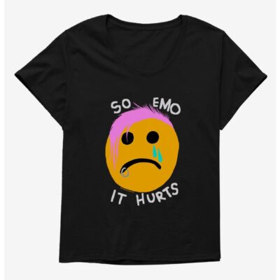 Teen Hearts So Emo It Hurts Girls T-Shirt Plus Size