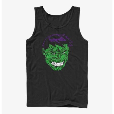 Marvel Hulk Hulkface Icons Tank