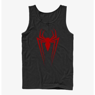 Marvel Spider-Man Long Spider Logo Tank