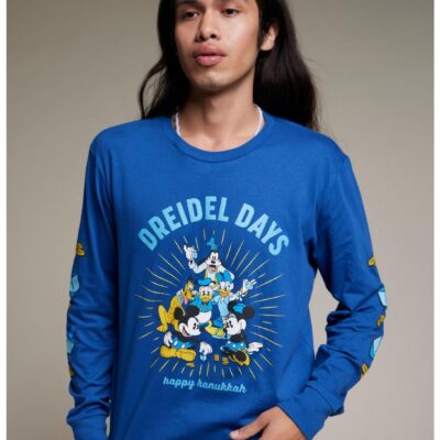 Our Universe Disney Holiday Hanukkah Long-Sleeve T-Shirt