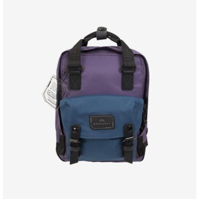 Doughnut Macaroon Mini Gamescape Series Purple Pansy x Dark Teal Mini Backpack