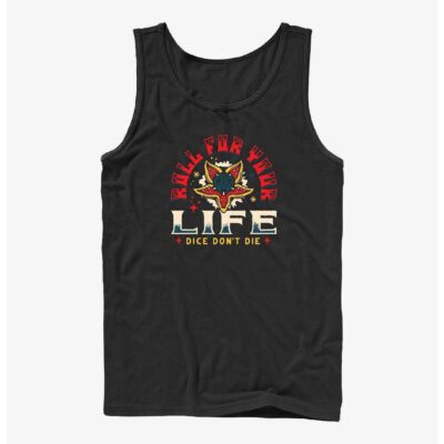 Stranger Things Roll For Your Life Tank