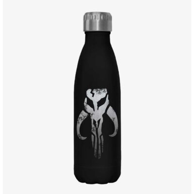 Star Wars Bantha Logo Black Stainless Steel Water Bottle