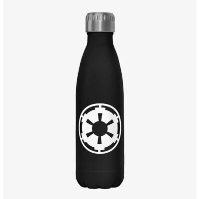 Star Wars Empire Emblem Black Stainless Steel Water Bottle