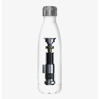 Star Wars Saber White Stainless Steel Water Bottle