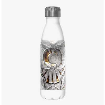 Marvel Moon Knight Chest Emblem Stainless Steel Water Bottle