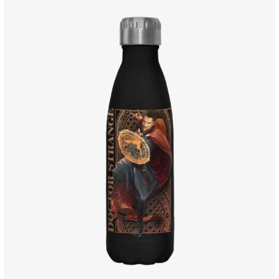 Marvel Doctor Strange in the Multiverse of Madness Strange Pattern Stainless Steel Water Bottle