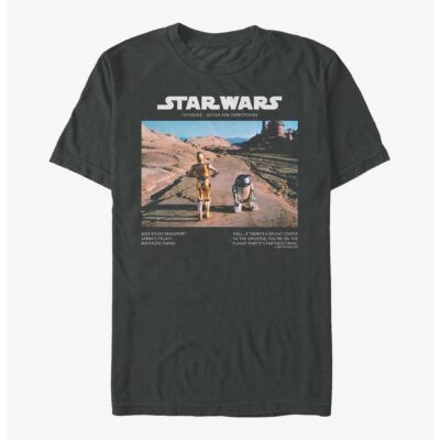 Star Wars Tatooine Travelers C-3PO and R2-D2 T-Shirt