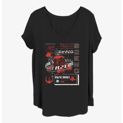 Star Wars B2EMO Girls T-Shirt Plus Size