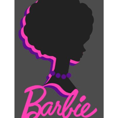 Barbie: Afro Barbie Silhouette Poster