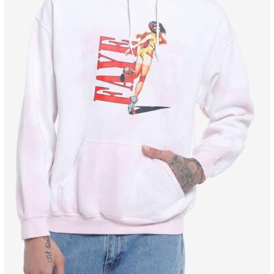 Cowboy Bebop Faye Vintage Tie-Dye Hoodie