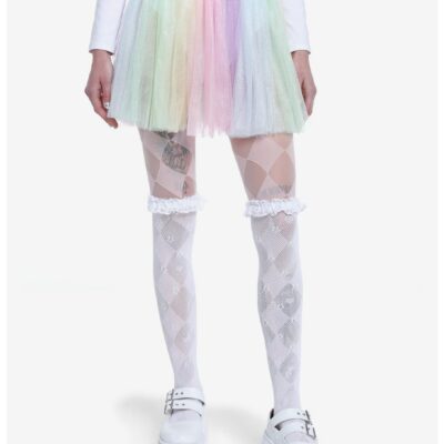 Sweet Society Rainbow Tulle Tutu Skirt