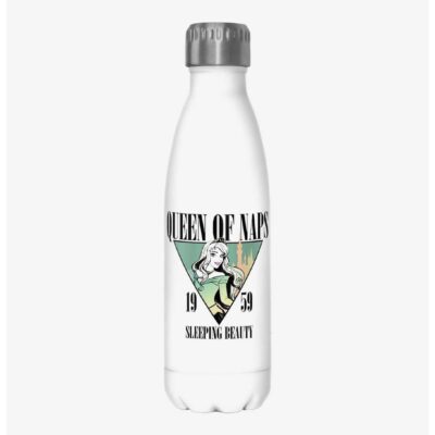 Disney Sleeping Beauty Aurora Queen of Naps Water Bottle