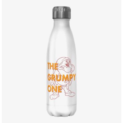 Disney Snow White and the Seven Dwarfs One Grumpy Dwarf Water Bottle