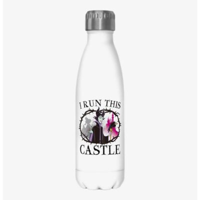 Disney Villains Maleficent I Run This Castle Water Bottle