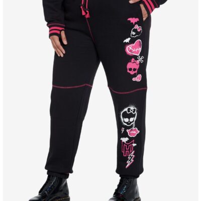 Monster High Skullette Icons Girls Joggers Plus Size