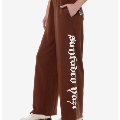 Sunfaded Haze Wide Leg Girls Sweatpants