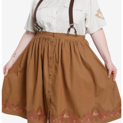 Her Universe Indiana Jones Icons Suspender Retro Skirt Plus Size