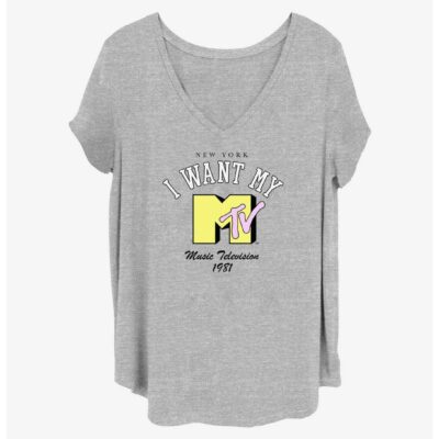 MTV I Want My MTV Girls T-Shirt Plus Size