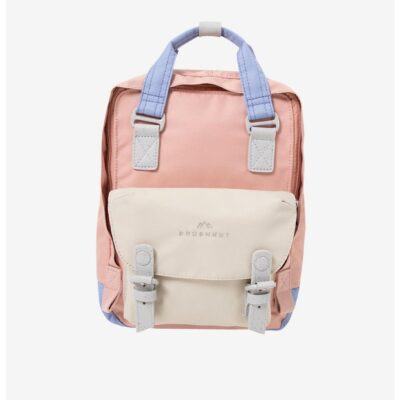 Doughnut Macaroon Mini Monet Pink x Stone Mini Backpack