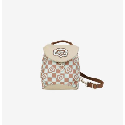 Doughnut Florence Kaleido Mushroom Checkered Mini Convertible Bag