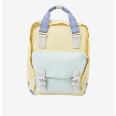 Doughnut Macaroon Mini Monet Buttery x Light Aqua Mini Backpack