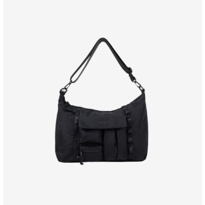 Doughnut Metanoia the Actualise Black Crossbody Messenger Bag