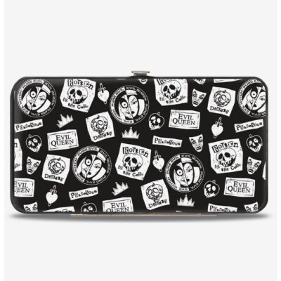 Disney Snow White’s Evil Queen Icons Hinged Wallet