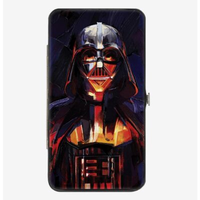 Star Wars Darth Vader Brush Stroke Pose Hinged Wallet