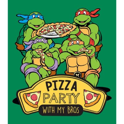 Teenage Mutant Ninja Turtles Pizza Party Poster