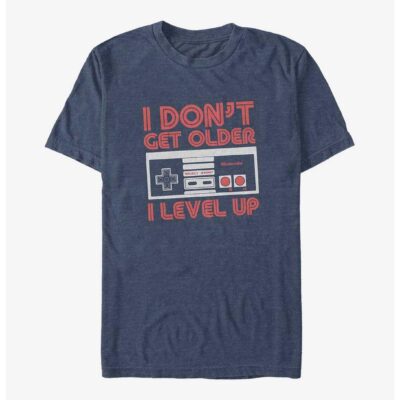 Nintendo I Don’t Get Older, I Level Up Big & Tall T-Shirt