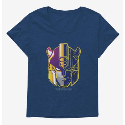 Transformers Bumblebee Head Icon Girls T-Shirt Plus Size