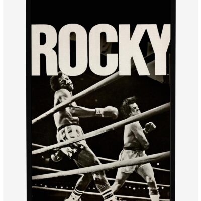 Rocky Apollo Creed K.O. Framed Poster